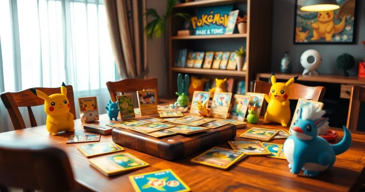 Showcase the diverse Real pokemon cards india collection on a stylish table.